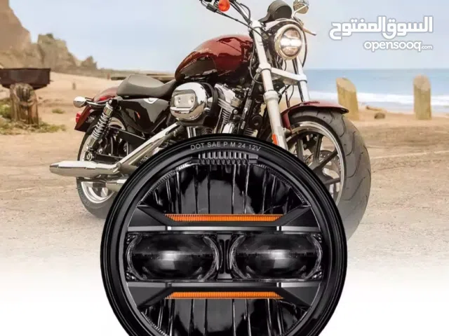 حول ليلك لنهار! كشاف LED 5.75 بوصة (شريحة أوسرام) - تسليم فوري لملاك الهارلي والأفينجر