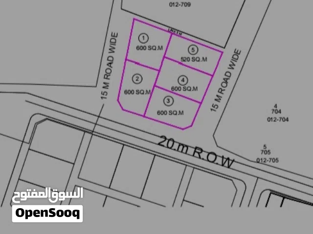 أراضي سكنية للبيع في ولاية السويق  ( بطحاء العود)