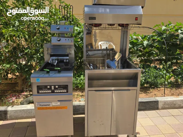 Pot Fryer Frymaster H55 And Stainless Steel Chip Warmer – 2 Pans (Mayfair Brand)