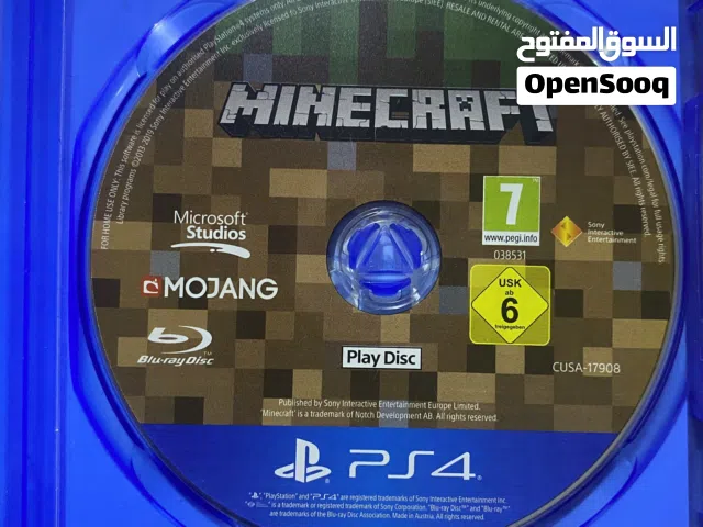 شريط لعبة MINECRAFT مستعمل نظيففف