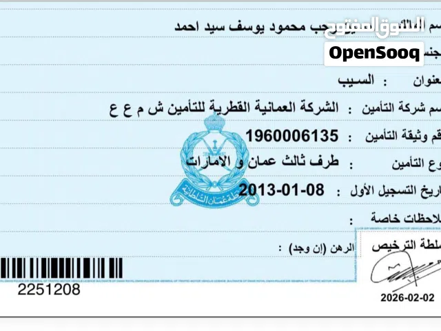 دودج درانجو 2012 بحاله ممتازه