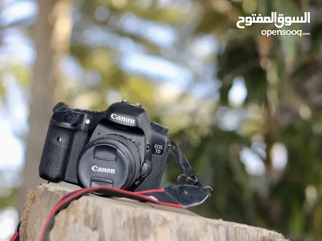 كاميرا كانون 7d I مع عدسة 18-55mm