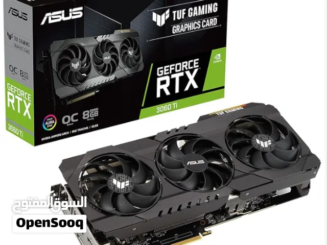 ti 3060 asuss tuff للبيع سبب تطوير الكرت مافيه اي مشاكل الكرت للتواصل عبر الرقم