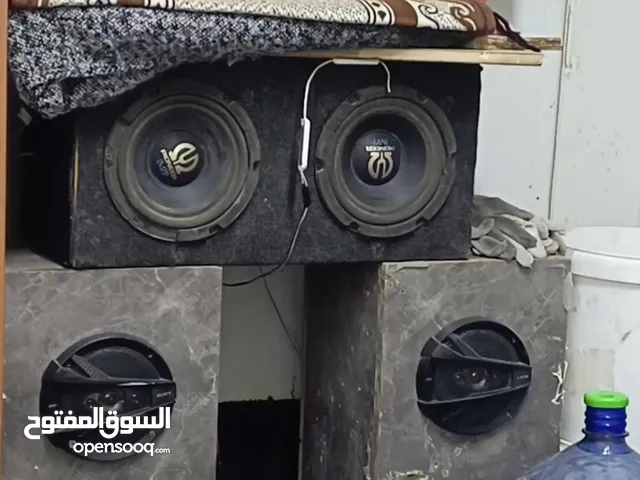 كاست سوني مع طقم سمعات مع جي ام للسياره