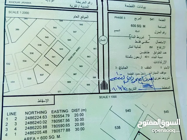 اراضي للبيع في شياع والعيجه وخورجراما اسعار 2000 إلى 5000