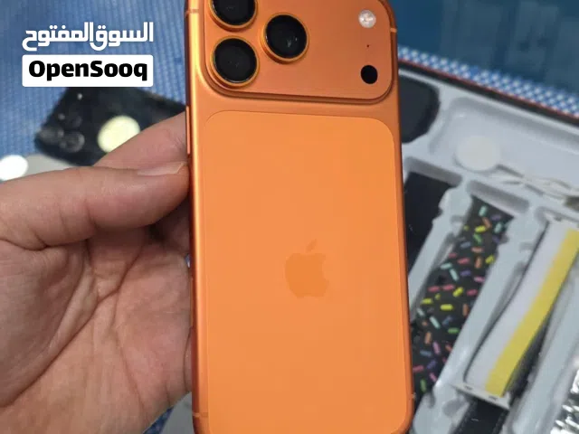 ايفون 17 برو ماكس دبل خط حقيقي مكسور كسر خفيف الشاشه