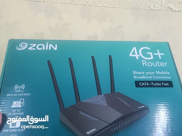 راوتر 4G+Plus بلس Cat6 يشغل أي خط ( اورنج امنيه زين )