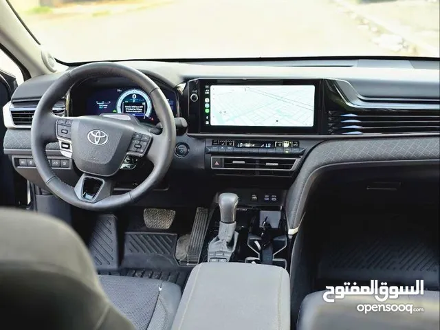 كامري هايبرد 2025 امريكي فول للأخير وحادث بسيط خلفي