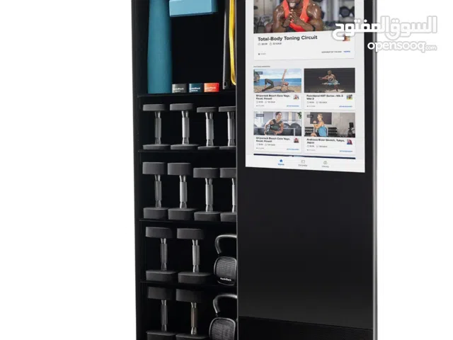 مراية اللياقة الأمريكية الأصلية  جهاز ذكي للتدريب المنزلي مع تقنيات حديثة لمتابعة التمارين