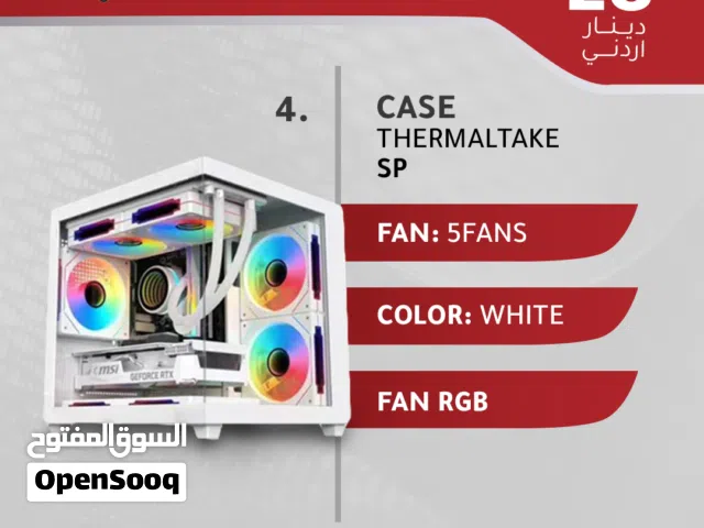 CASE GAMING 5FAN RGB