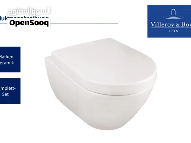 للبيع جملة الجملة: حمامات معلقة ماركات عالمية (V&B و Duravit)