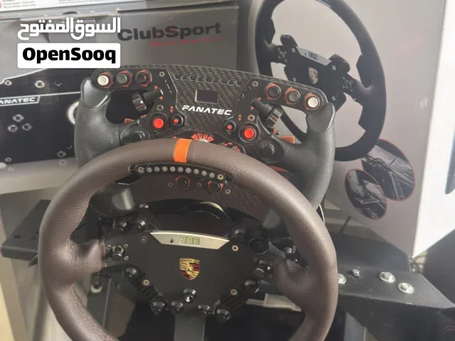 Fanatec Clubsport CSW V2.5 8nm+Porsche wheel+Formula wheel سكان فاناتيك