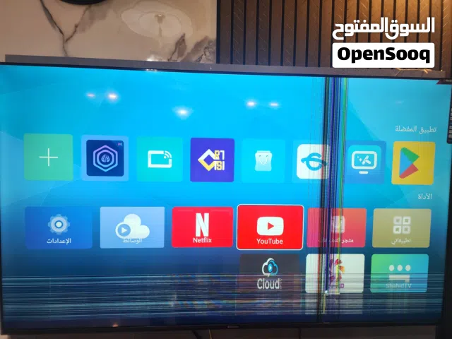 شاشة مكسورة ويمكن المشاهدة عليها للبيع
