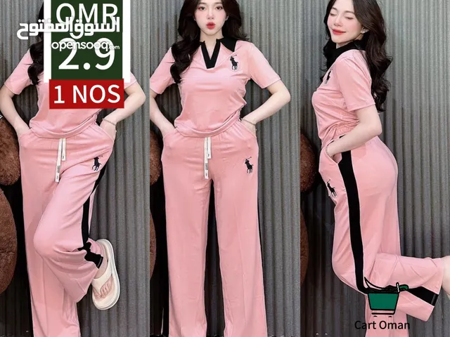 Women's fashionable Casual Top and Pant Two-Piece Set