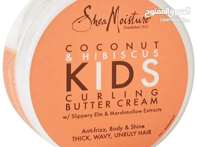 كريم شيا مويستشر (shea moisture) بزبده جوز الهند والكركديه للأطفال