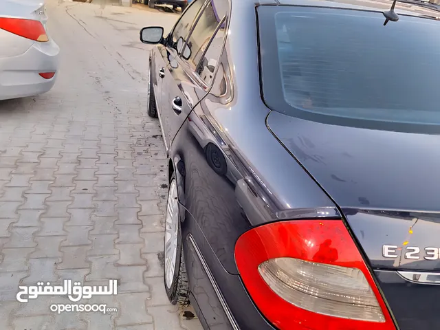 مرسيدس w 211 مديل 2007 نسخه. رياضية مشاء الله لعشاق الحالات النادره