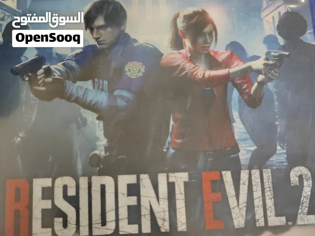 البيع مستخدمه يومين بس رزدنت ايفل 2 ريميك