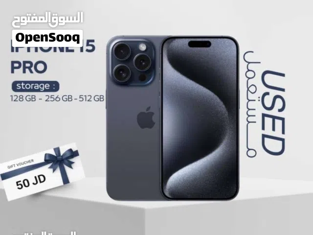 IPHONE 15 PRO ( 1-TB ) USED /// ايفون 15 برو ذاكرة 1 تيرا مستعمل وكاله