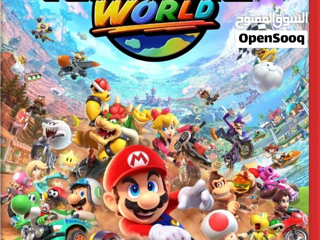 مطلوب العاب نينتيندو او لعبة ماريو كارت وارلد نسخة نينتيندو سويتش 2