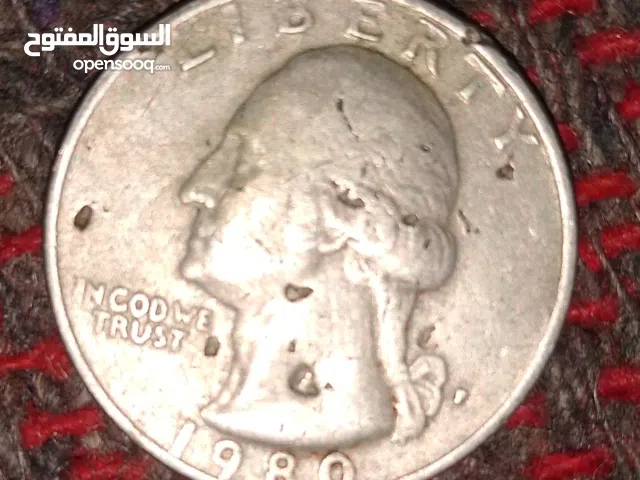 ربع دولار امريكي لعام 1980