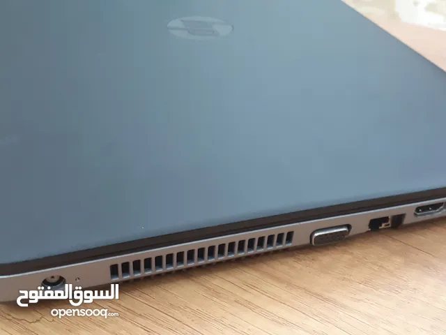 لابتوب hp pro Book ويندوز 11 بروHp  I5 جيل سابع  رام 8 تخزين 256ssd يوجد فيه بصمة