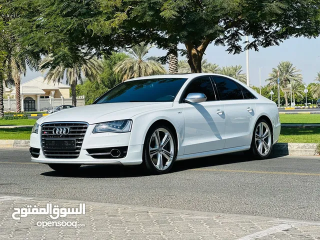 Option AUDI S8 V8 GCC MODEL 2014 FULL