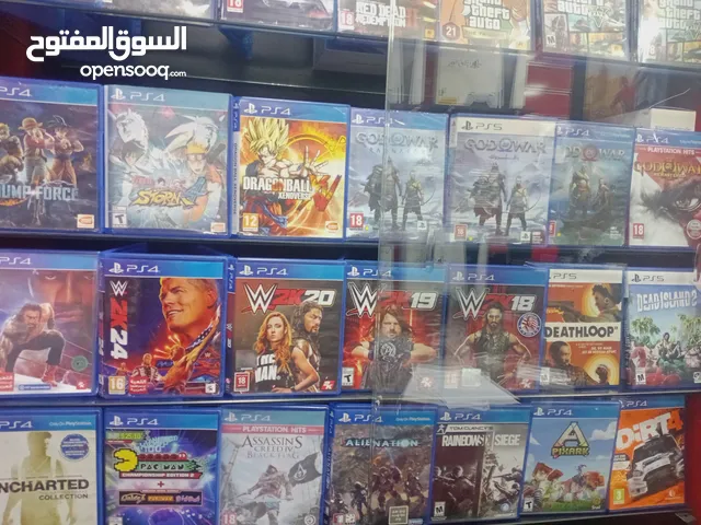تشكيله العاب بلايستيشن فور و فايف