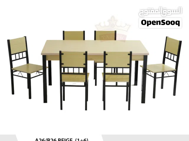 طاولة طعام جديدة 6+1 Brand new dining table