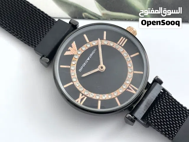 ساعة أرماني ستاتي – لمسة فخامة إيطالية على معصمك – اختيار المرأة الذكية