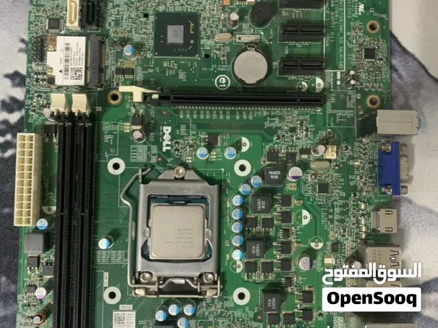 لوحة أم Dell مع معالج Intel Core i5-3470 (غير مفحوصة / للبيع على حالتها)