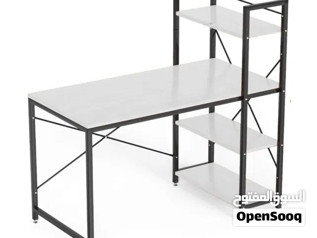 AAA- Office Desk Table 120×60 CM With 3 Racks