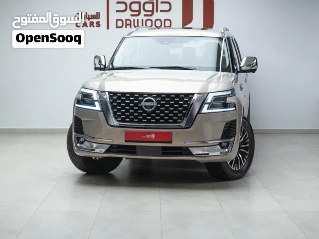 نيسان باترول بلاتنيوم خليجي رقم 1 فل ابشن موديل 2022 مالك اول