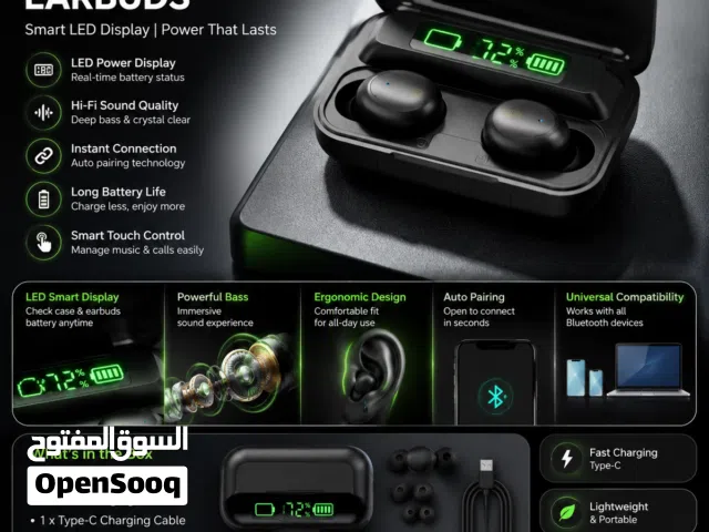 F9 Pro Plus Wireless Earbuds