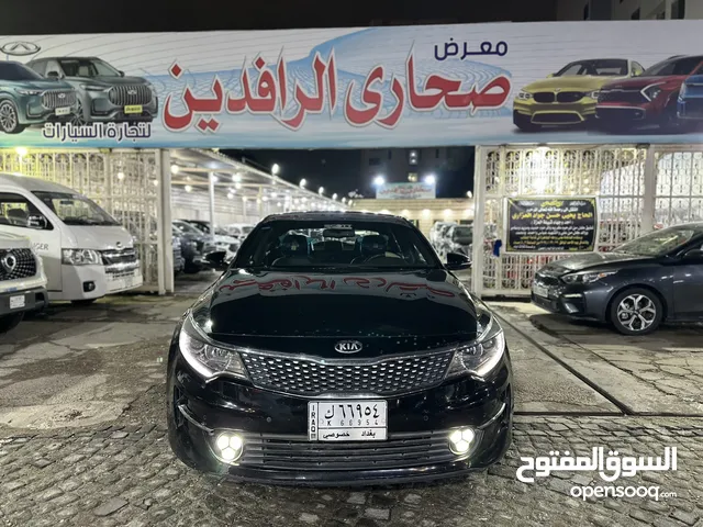 كيا أوبتيما 2017 وارد كوري بانزين أصلي فول مواصفات