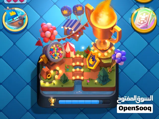 حساب كلاش رويال تاون 13 بي كل البطاقات وبي 7 أيڤو و 3 بواسل وأيڤو وباسل انتم تگدرون تختارون جدد