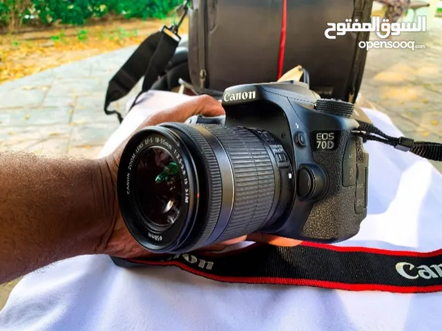 canon camera 70d for sale كاميرا كانون للبيع
