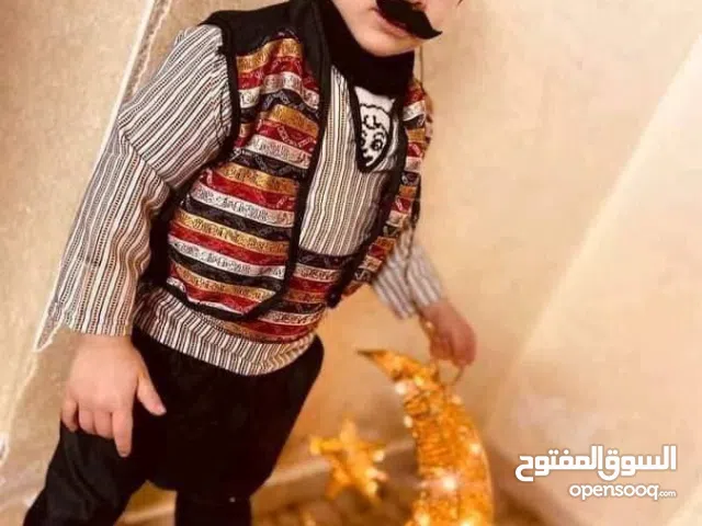 لباس المسلسلات الشامية للأطفال مكون من 5 قطع ، فرح طفلك بأجواء رمضان