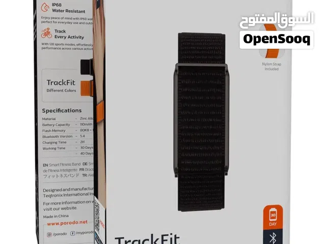 سوار ذكي للياقة البدنية من بورودو  اشتراك مجاناً Porodo TrackFit Smart Fitness Band