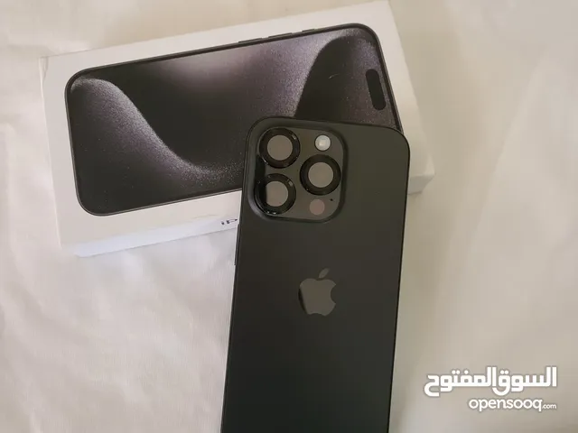 iPhone 15 pro 256gb black titanium