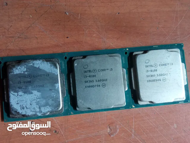 معالجات i3 جيل تاسع وثامن 3 معالجات سعرهم 150 مع بعض