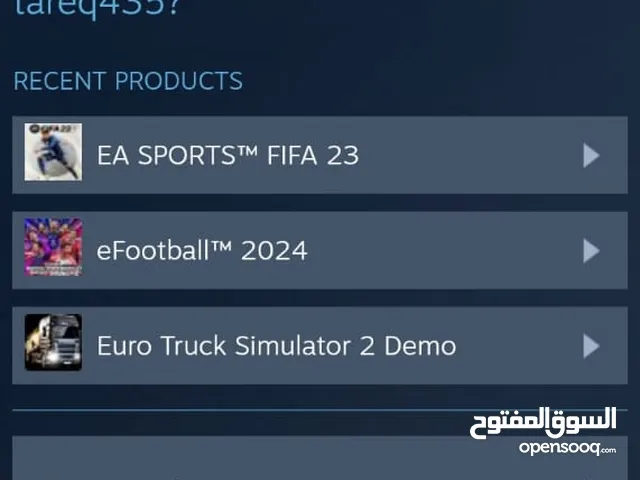 حساب ستيم فيه FIFA 23 وشاحنات و بيس