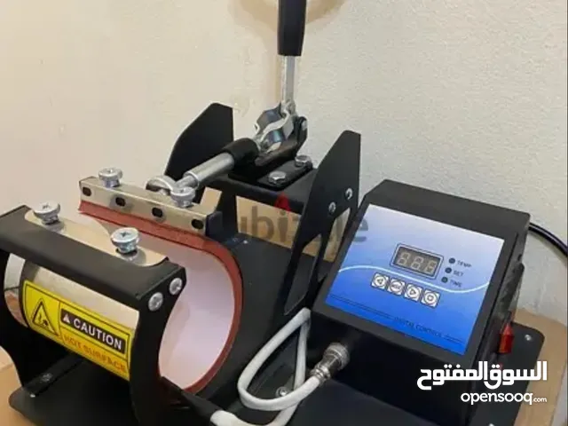 فرصه مكبس مجات لطباعه المجات الاشكال الاسطوانيه او الدائريه جديد مستورد