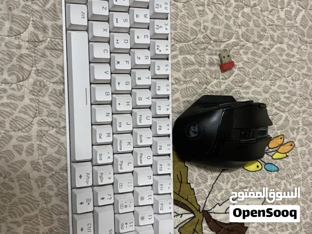 كيبورد T60 ماوس ريد دراغون وايرليس وسماعه