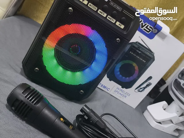 سبيكر مع مايكروفون بلوتوث ويرهمله رام على الشحن السعر 25الف