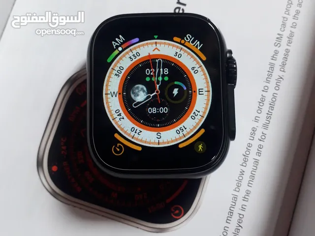 ساعة smart watch ultra 4g sim card مستعملة بحالة الوكالة (استعمال بسيط وفترة قصيرة)