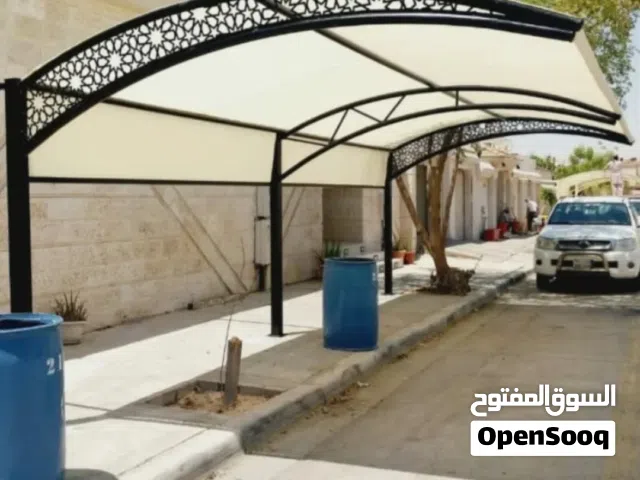 مضلات وسواتر برجولات جميع أعمال الحدادة