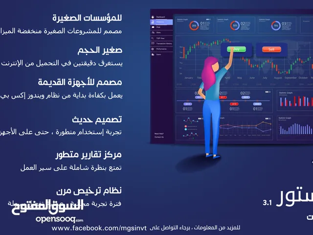 نظام ميجاستور لإدارة المنتجات موجه لأنشطة الأعمال المتناهية الصغر ( الأنـشطة المحـدودة الميزانيـة )