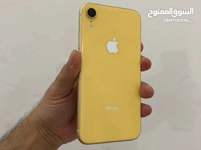 للبيع ايفون XR شريحتين 64 جيجا بحالة الوكالة طلبيه من الخارج