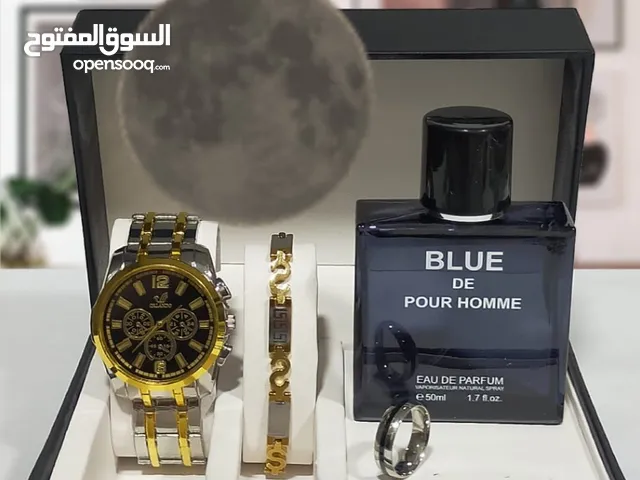 ساعات رجالية فخمة للبيع باك كامل من ساعة و اكسسوارات أخرى