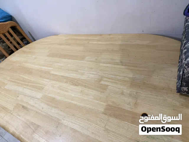 طاوله طعام كبيره للبيع مع 6 كراسي